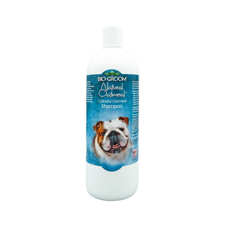 Bio-Groom Bio-Groom Natural Oatmeal Anti-Itch Moisturizing Dog Shampoo relieves dogs’ itchiness and irritation and protects chapped skin or skin with minor cuts 320z.
