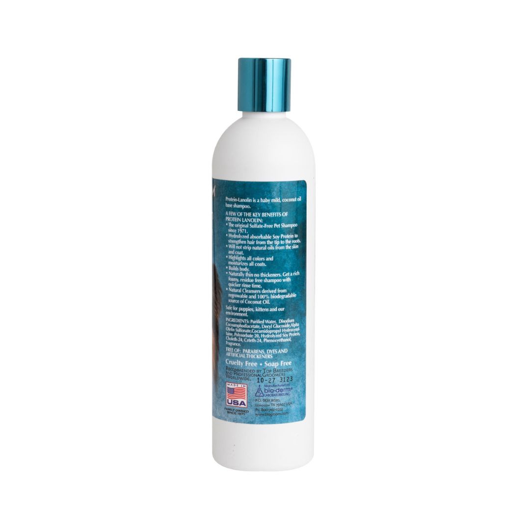 Bio Groom Protein Lanolin Tear Free Dog Shampoo - Side Bottle 