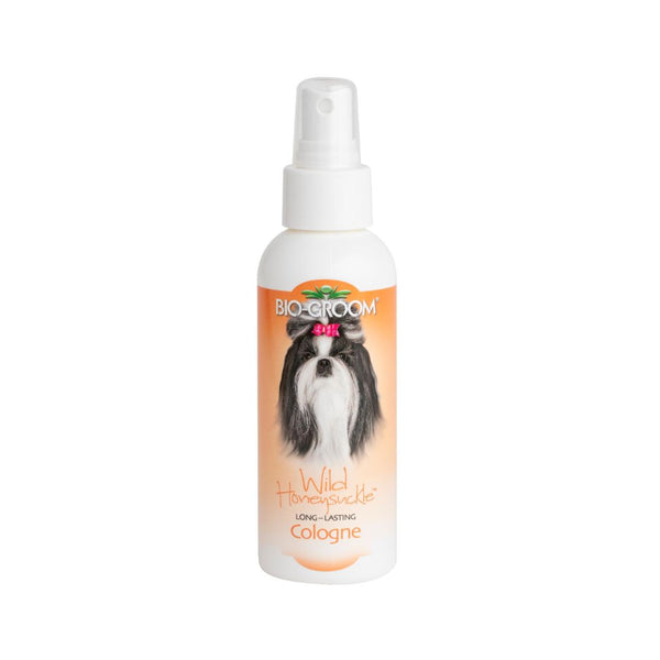 Bio-Groom Wild Honeysuckle Cologne is a dog cologne spray that has been developed with the finest, natural fragrances to leave your pet smelling wonderful for days.