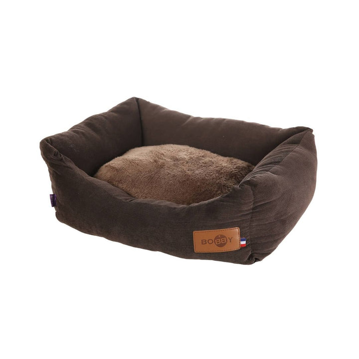 Elevate your pet's lounging experience with the Bobby Daryl Brown Dogs and Cats Basket Bed – where comfort meets style!
