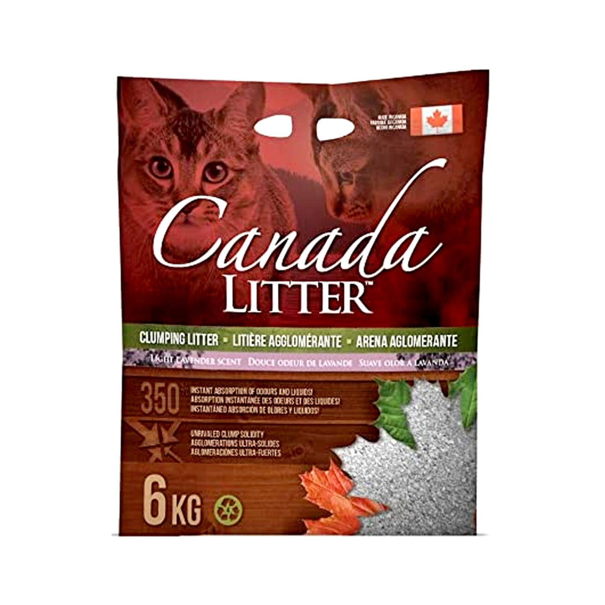 Canada Litter Lavender Clumping Cat Litter