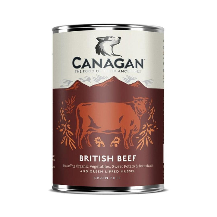 Canagan British Beef Dog Tin Wet Food 400g