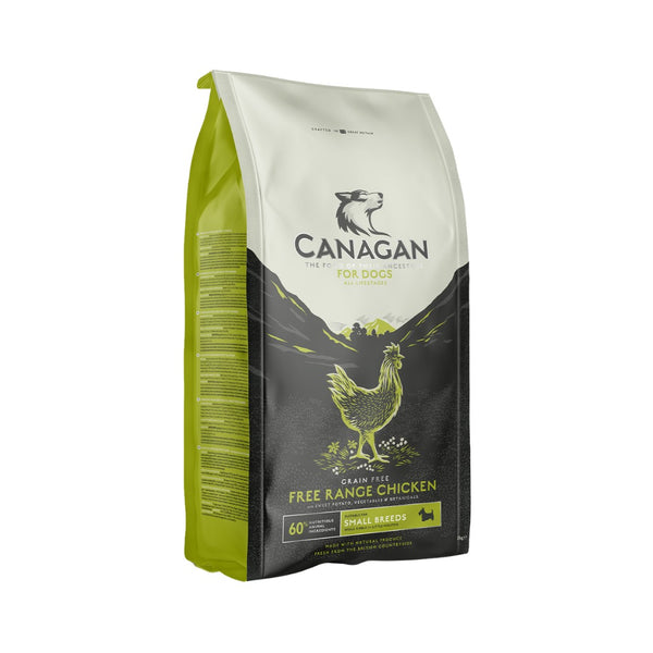 Shop Canagan Free Range Chicken Small Breed Dog Dry Food - Front Bag