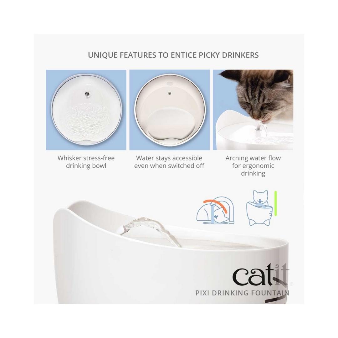 Catit PIXI Cat Drinking Fountain, 2.5 L - product view 6