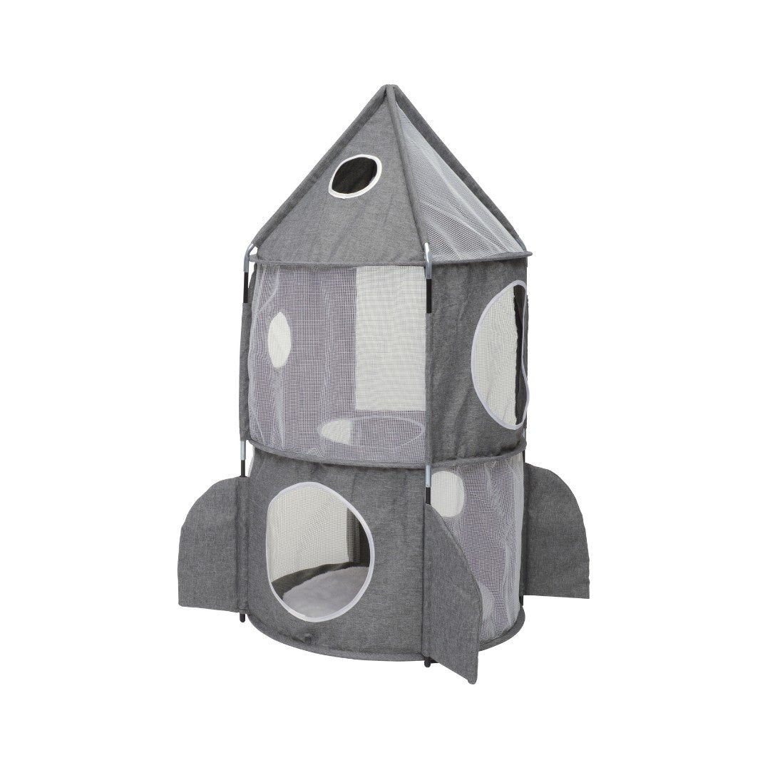 Catit Vesper Cat Tower Rocket Blue, 50 × 50 × 90 cm - product view 2