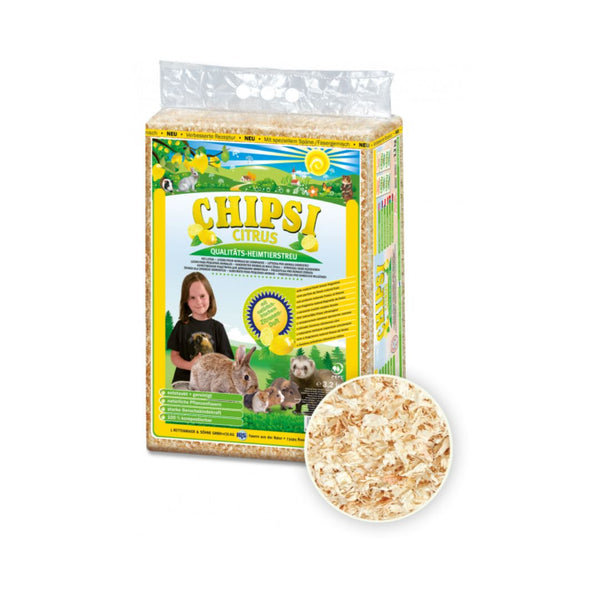 Chipsi Citrus Small Pet Litter 3.2kg Petz.ae