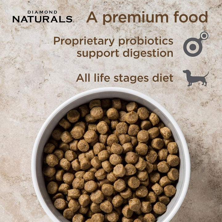 Diamond Naturals All Life Stages Dog Chicken & Rice Dog Dry Food, Protein, and fats provide your dog energy to stay strong With cage-free chicken Ad.