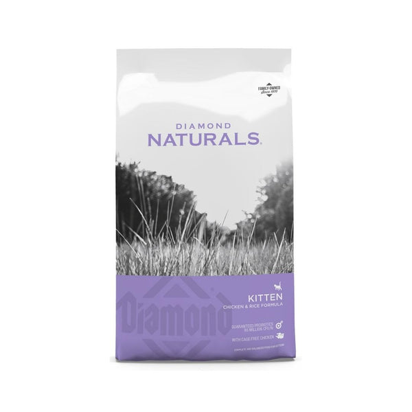 Diamond Naturals Chicken & Rice Kitten Dry Food is where wholesome nutrition meets the diverse needs of your feline companion, ensuring they lead a healthy and fulfilling life.