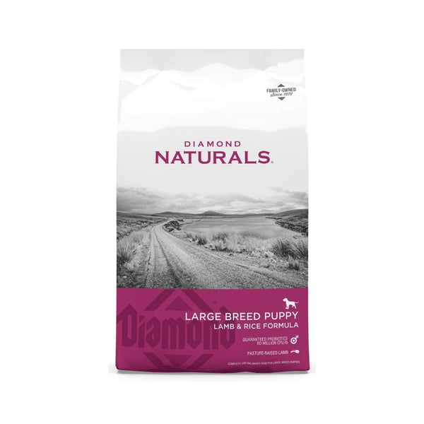 Diamond Naturals Lamb and Rice Large Puppy Dry Food are specially formulated to give your puppy the essential nutrients needed for a healthy start in life. 