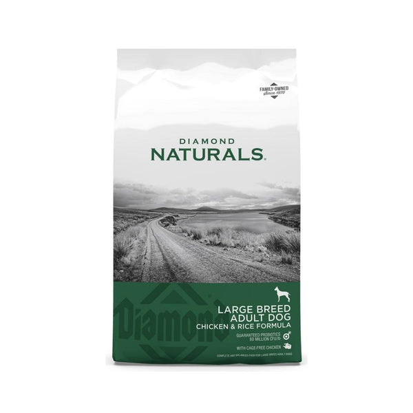 Diamond Naturals Chicken and Rice is a great option. Made with cage-free chicken, it provides superior taste and nutrition. 