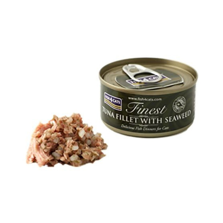 Cats love the tastes and aromas of fish. This complementary wet food is packed with the delicious flavour of Tuna Fillet with Seaweed Full.
