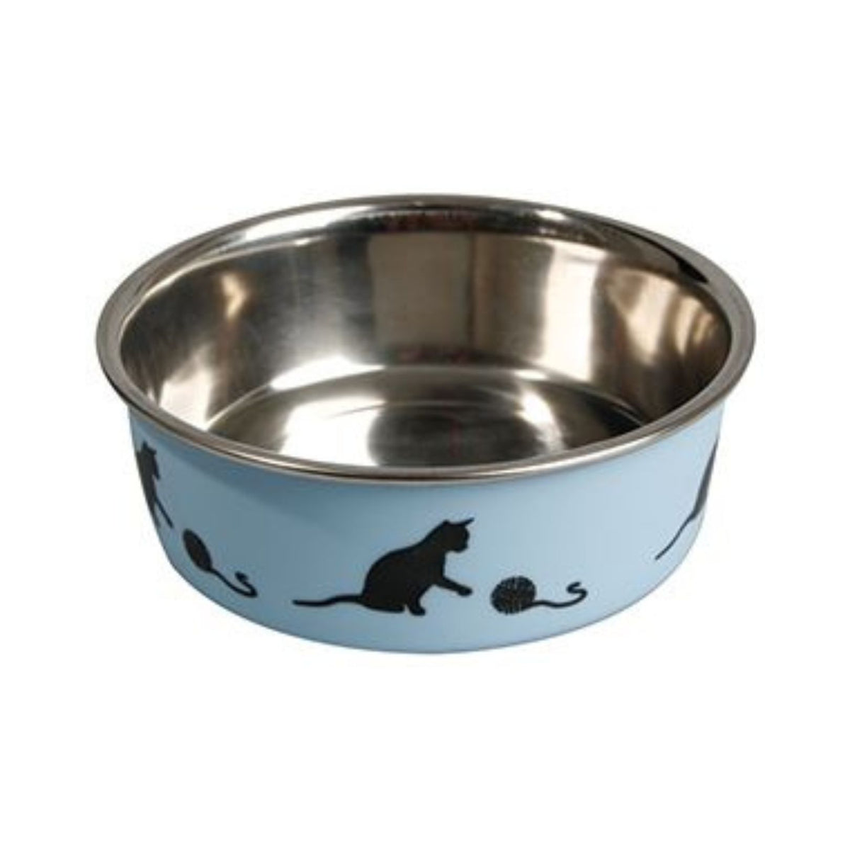 Flamingo Bella Kena Cat Bowl - Blue Color