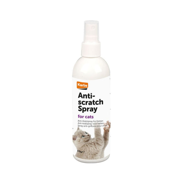 Keep your furniture, carpets, wallpaper, and garbage bags safe from your cat's sharp claws with Flamingo Cat Anti-Scratch Spray. 