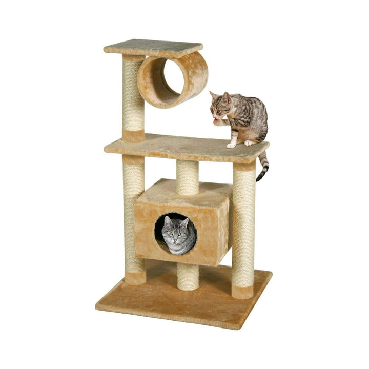 This Cats Scratch Pole in Teide Beige is a versatile play area, sleeping space, and scratching post for your feline friend.