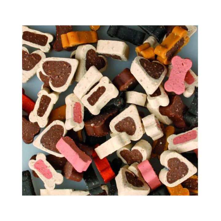 Flamingo Chew'n Snack Mix Bones Dog Treats - 500g pack - Treats Size and Shapes 