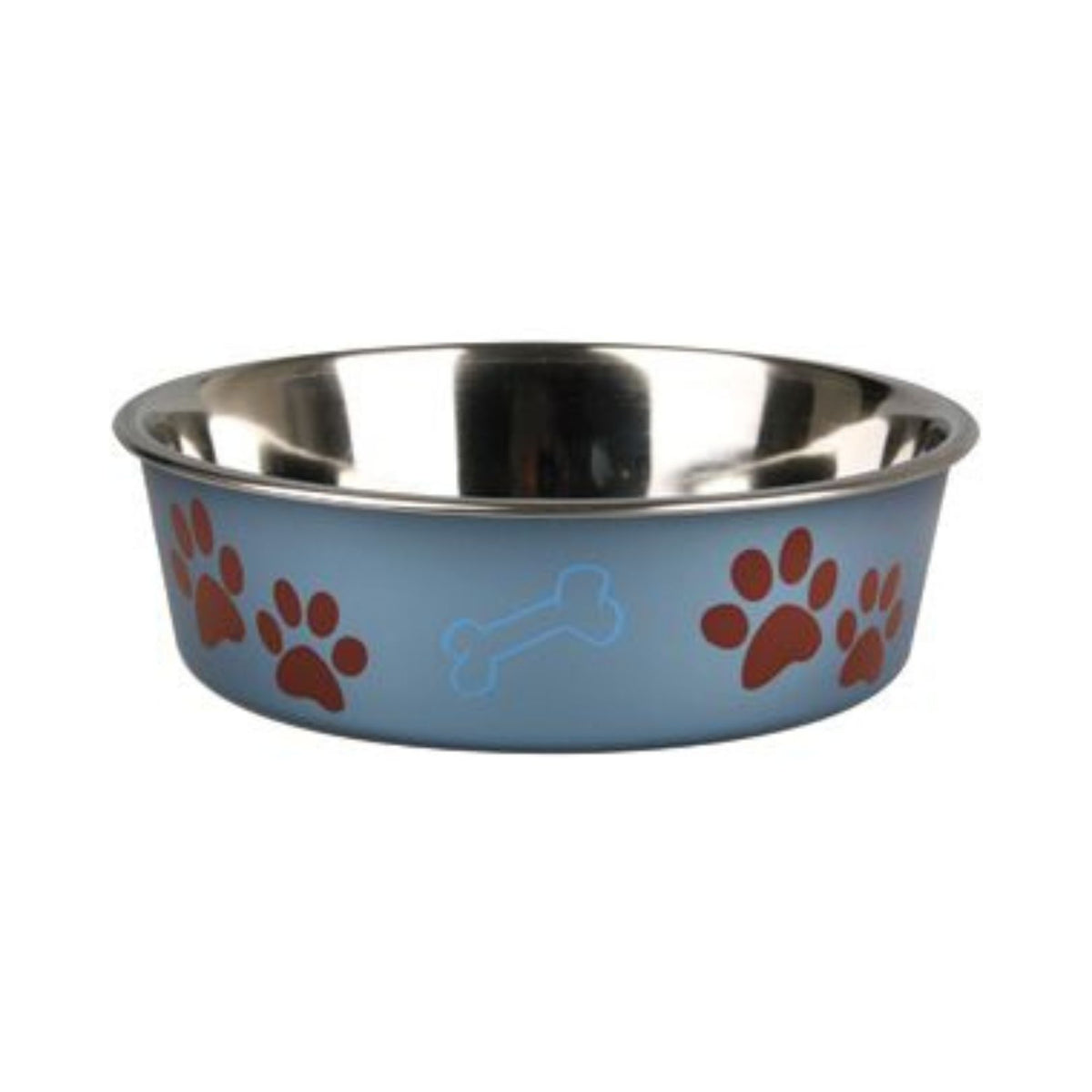 Flamingo Dog Bowl Bella Kena in Dubai – Stylish & Durable Dog Bowls  - Metallic-Blue