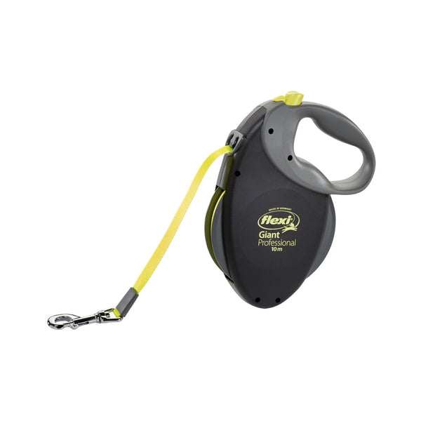 Flexi Giant Professional Tape Leash For Dogs, Designed for training sessions. Convenient handling brake button, permanent stop feature, and ergonomic soft grip Offer great freedom of movement for dogs 
