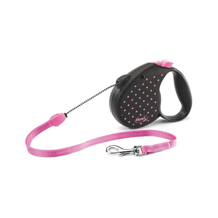 Flexi Standard Color Cord Leash For Dogs is not only a great leash; it is excellent and comfortable for everyday use with a Comfortable braking system. Pinkl