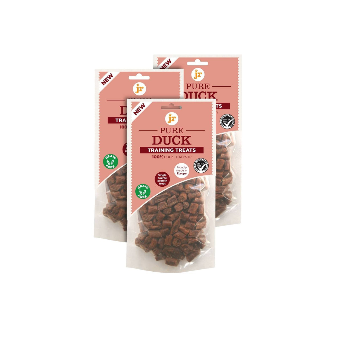 JR Pet Products Pure Duck Dog Training Treats 85g Petz.ae Dubai Pet Shop