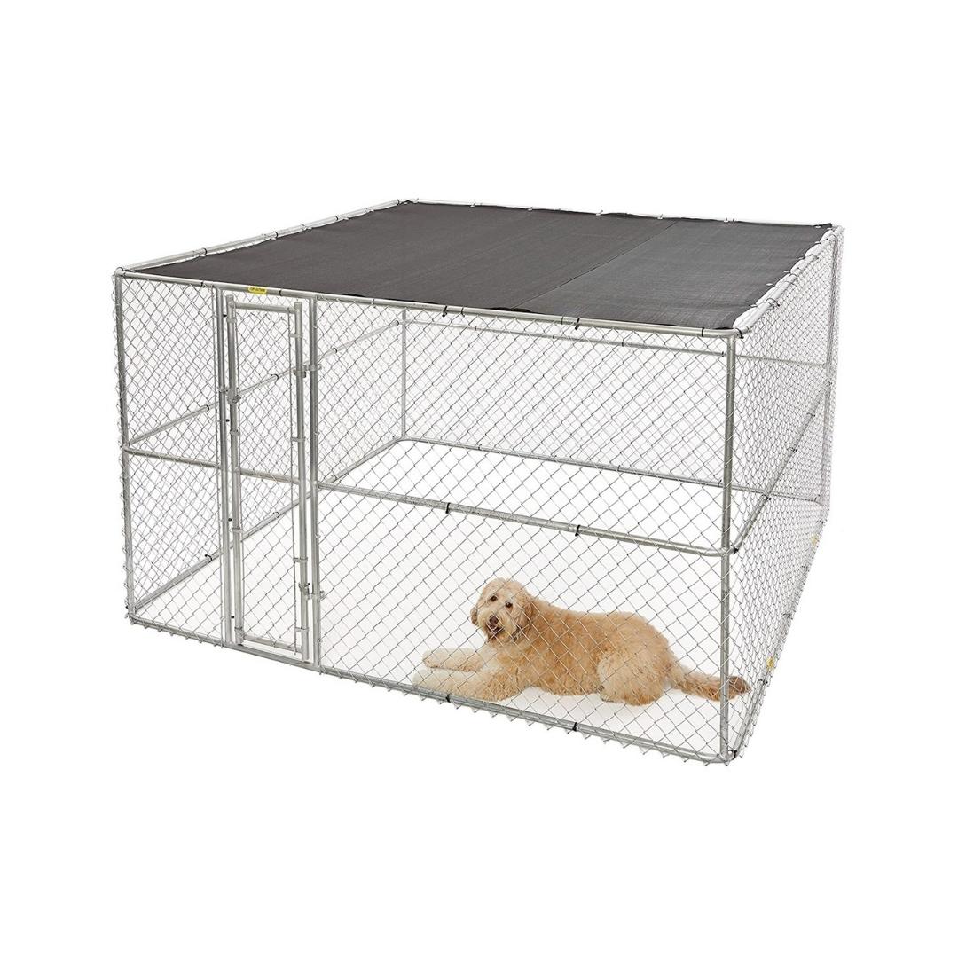 MidWest K9 Extra-Large Steel Chain Link Portable Kennel Petz.ae