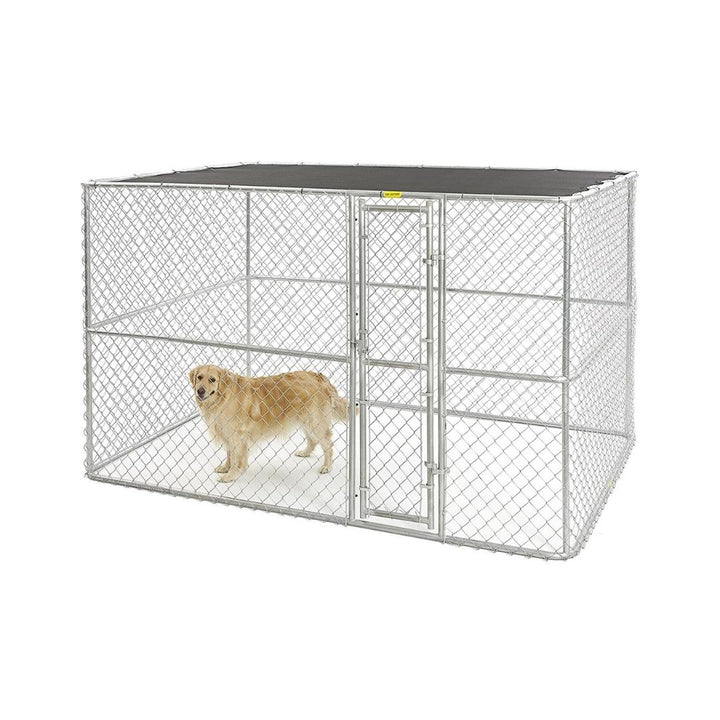 MidWest K9 Large Steel Chain Link Portable Kennel Petz.ae