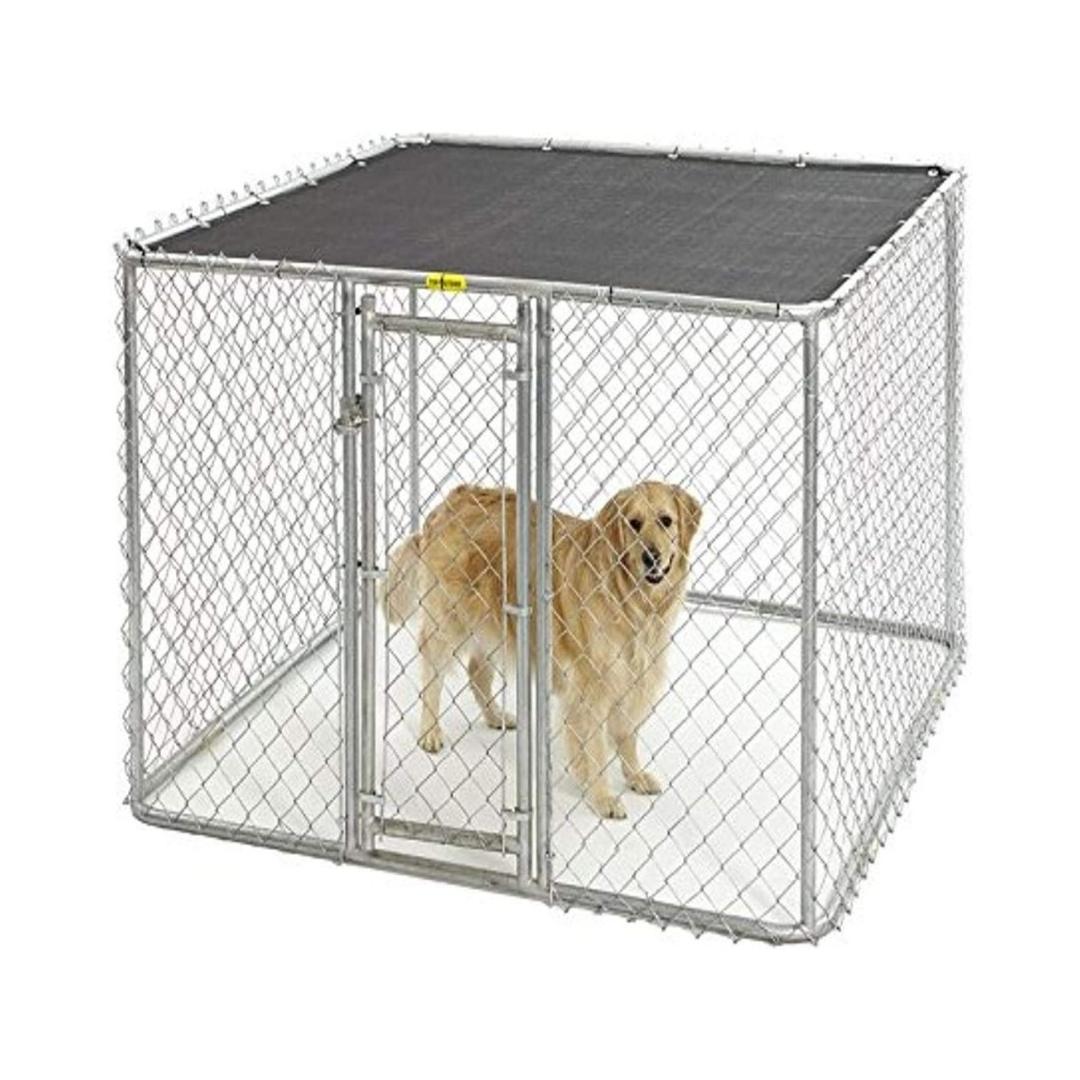 MidWest K9 Medium Steel Chain Link Portable Kennel Petz.ae