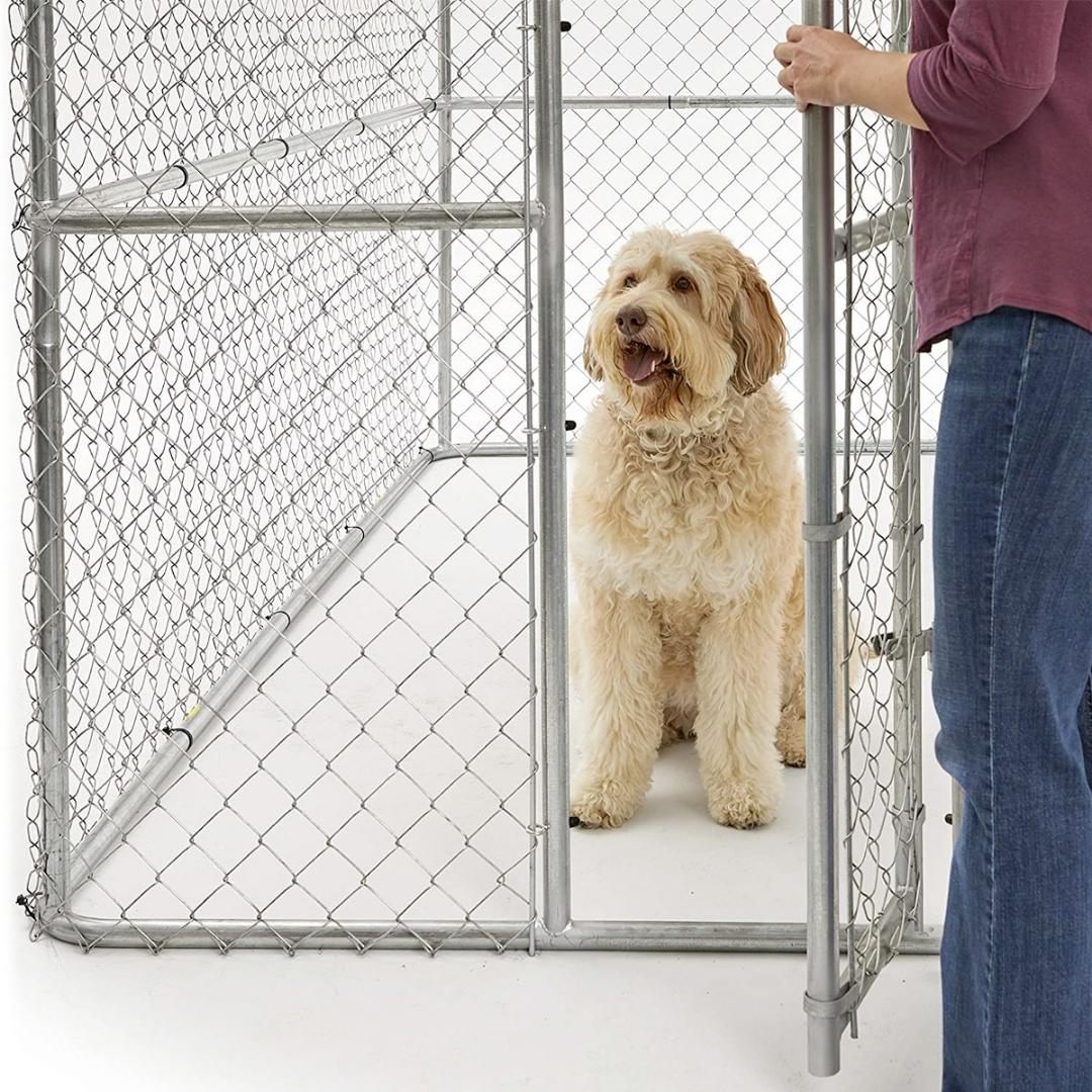 MidWest K9 Steel Chain Link Portable Kennel Petz.ae 4