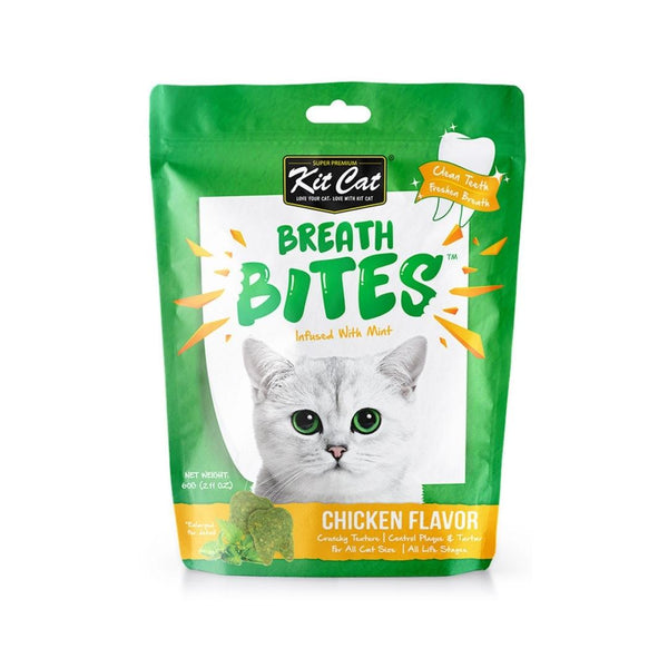Buy Kit Cat Breath Bites Chicken Cat Treats | Petz.ae
