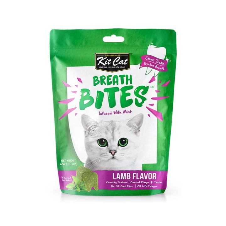 Buy Kit Cat Breath Bites Lamb Cat Treats | Petz.ae