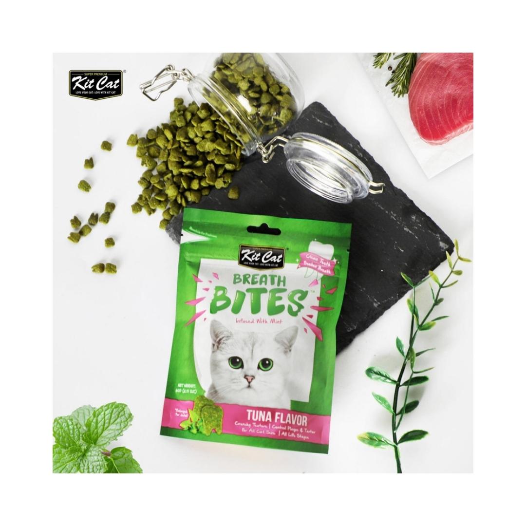 Buy Kit Cat Breath Bites Tuna Cat Treats | Petz.ae