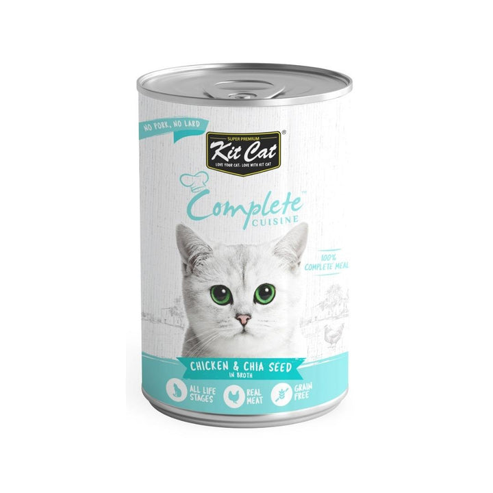 https://petz.ae/products/kit-cat-complete-cuisine-chicken-and-chia-seed-in-broth-150g Kit Cat Complete Cuisine Chicken And Chia Seed In Broth is created to provide your cats with a complete meal that Is effortless and convenient.