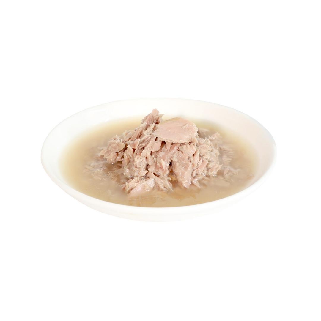 Kit Cat Complete Cuisine Tuna Classic In Broth 150g This cat food is grain-free and suitable for cats of all life stages. It contains real meat. 