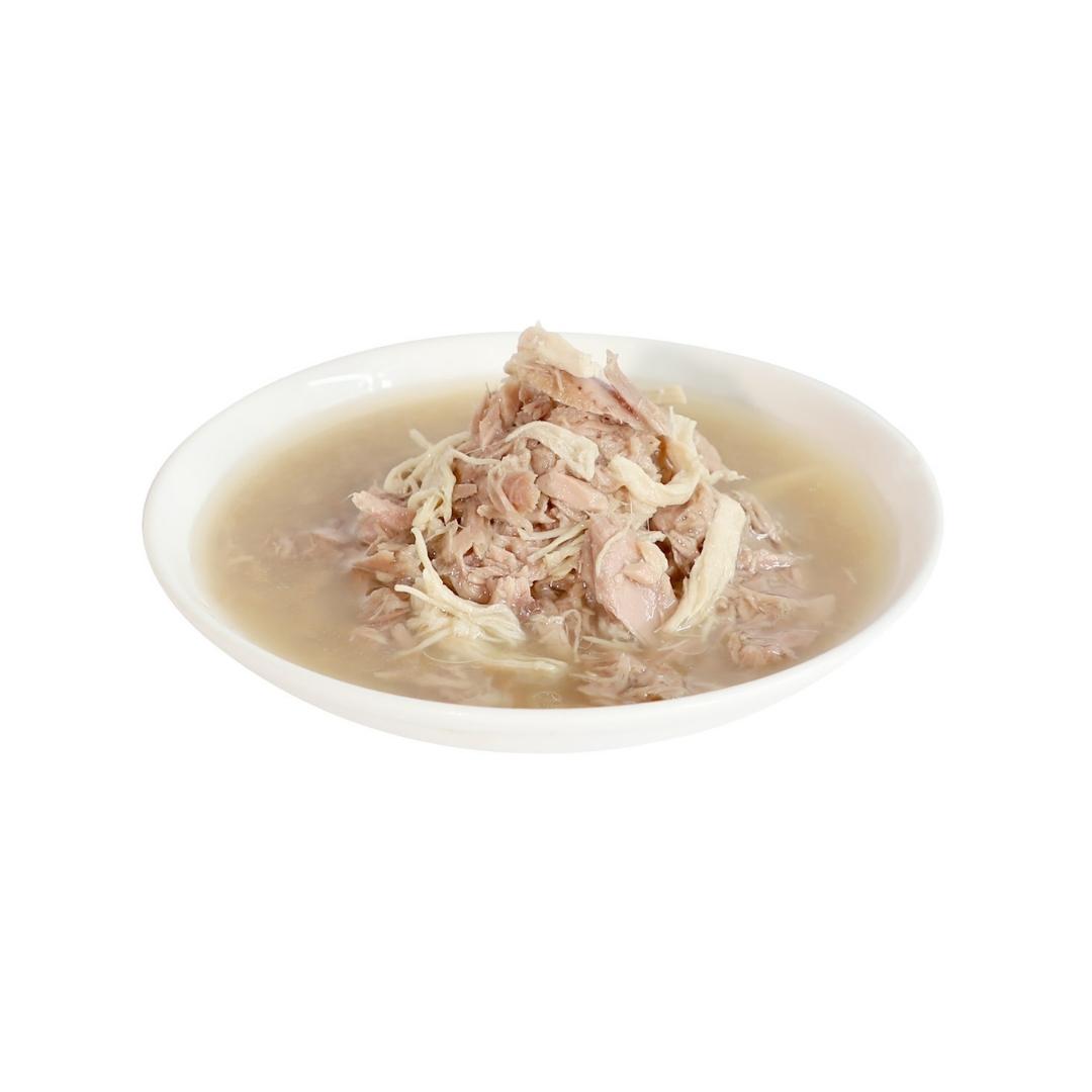 Kit Cat Complete Cuisine Tuna and Chicken in Broth 150g is a grain-free, all-life stage, and fussy eaters-friendly cat food Full. 