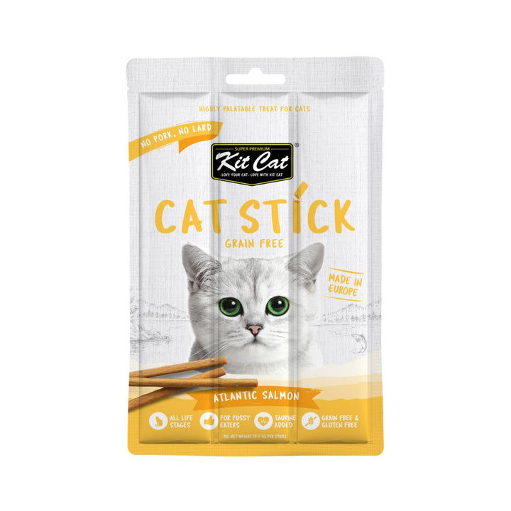 Buy Kit Cat Stick Atlantic Salmon Cat Treats | Petz.ae