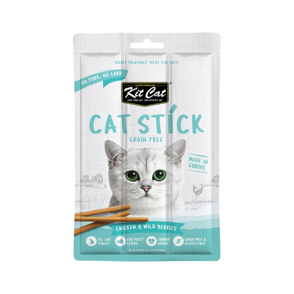 Buy Kit Cat Stick Chicken & Wild Berries | Petz.ae