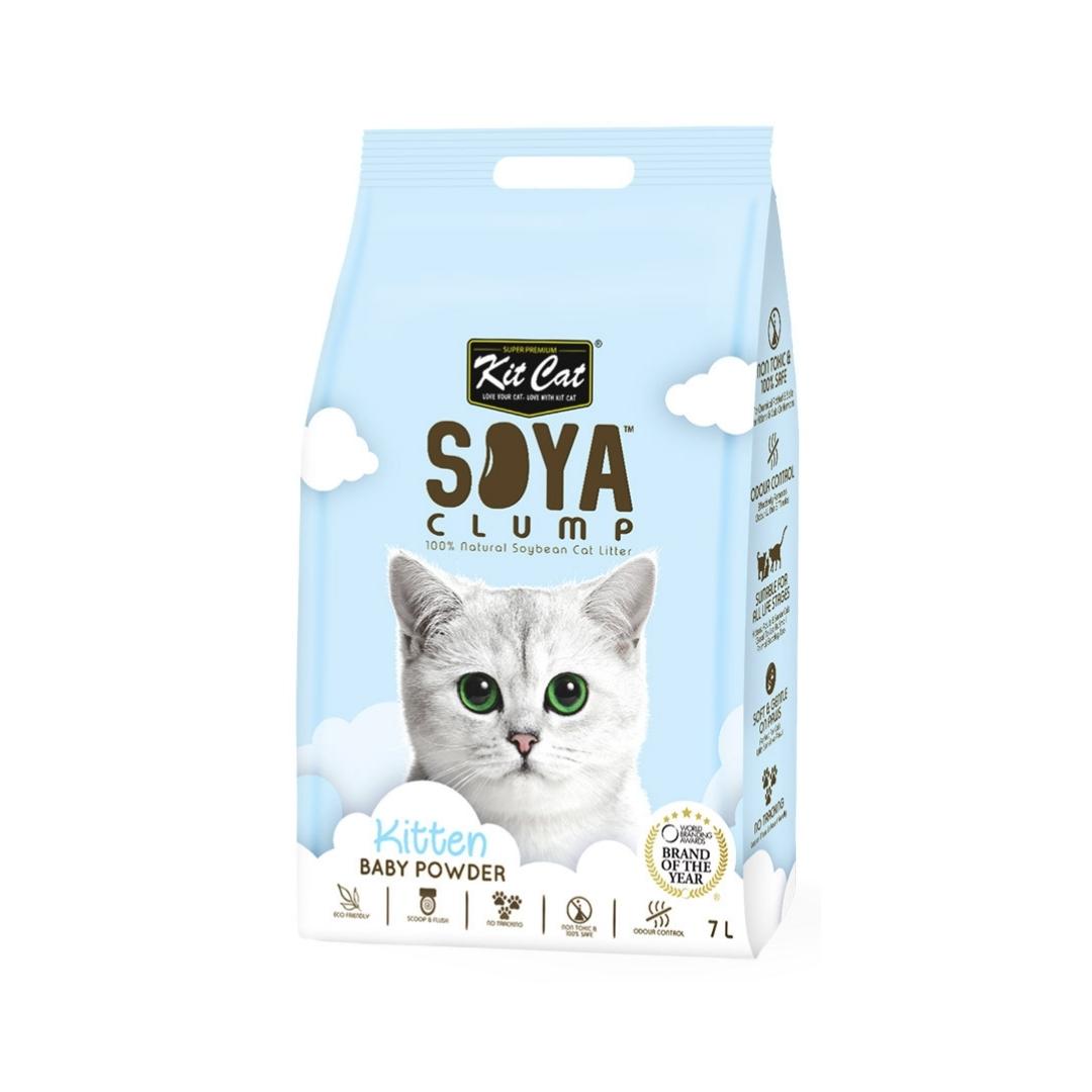Embrace Kit Cat Soya Clump Cat Litter - the epitome of sustainability and performance for your beloved feline companion.