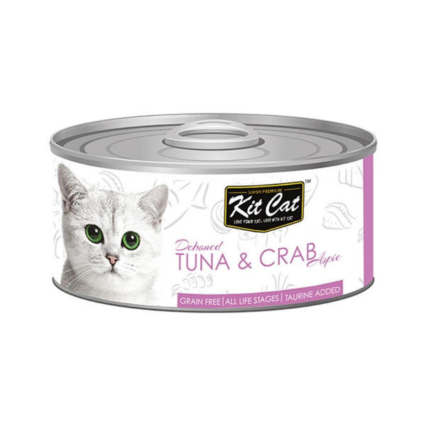 Kit Cat Tuna & Crab Cat Wet Food 80g Petz.ae Dubai Pet Store