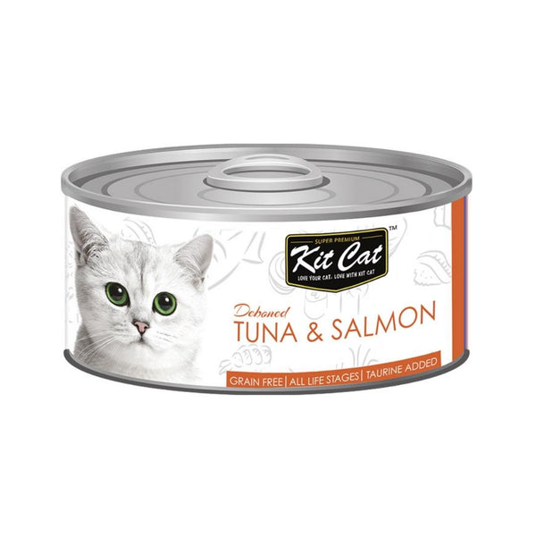 Kit Cat Tuna & Salmon Cat Wet Food 80g Petz.ae Dubai Pet Store