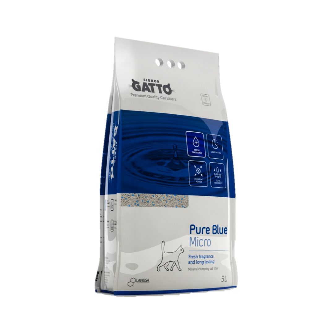Lindocat White Bentonite Signor Gatto Pure Micro Fresh Fragrance