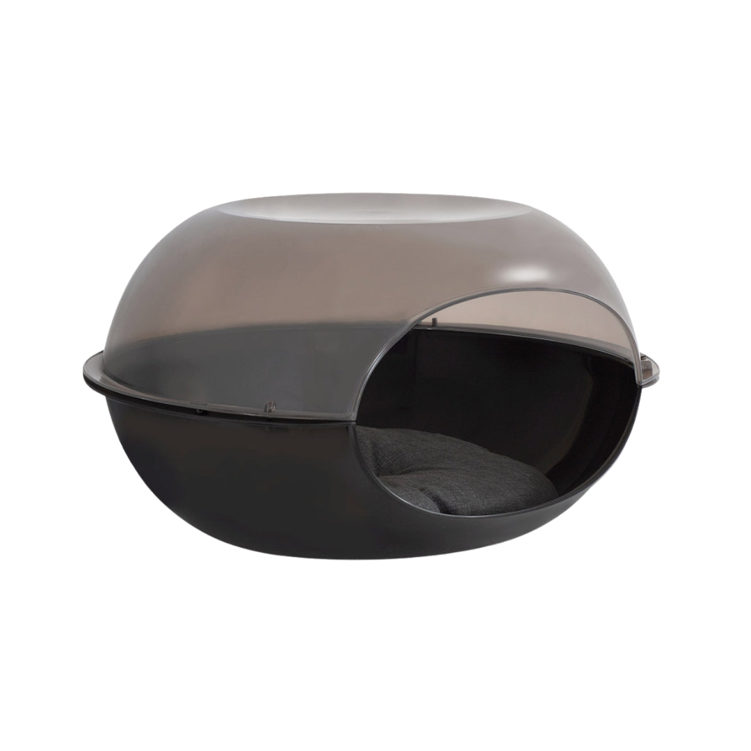 MP Bergamo Luna Kennel for Cats Black Petz.ae The Pet Store
