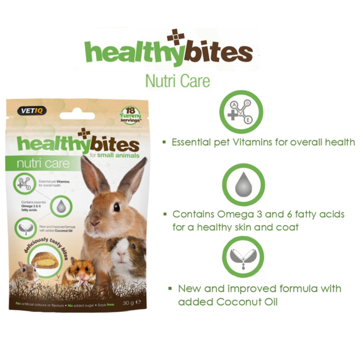 M&C Healthy Bites NutriCare for Small Animals Petz.ae