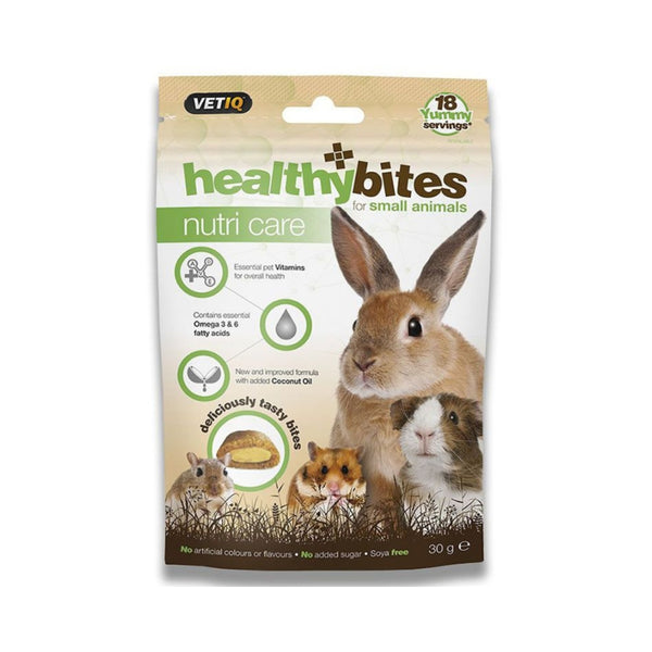 Explore the world of M&C Healthy Bites Nutri Care for Small Animals, specially crafted to provide a delightful snack experience for your small companions. 