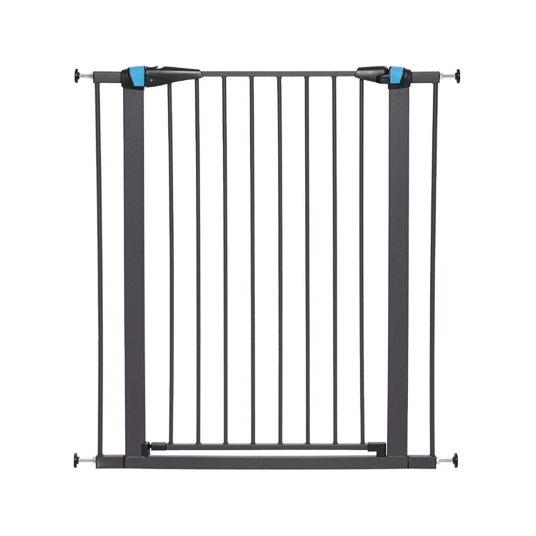 MidWest 39 Graphite Glow in the Dark Steel Pet Gate Petz.ae