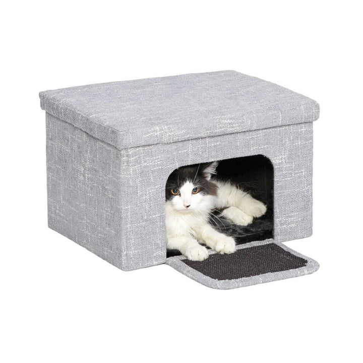 MidWest Curious Cat Cube Cottage Petz.ae