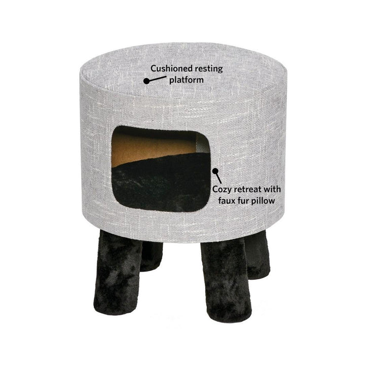 MidWest Feline Nuvo Stella Cat Condo Petz.ae UAMidWest Feline Nuvo Stella Cat Condo - Stylish and Comfortable Cat Furniture 