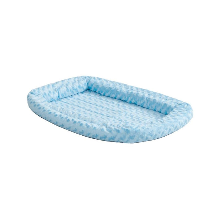 MidWest Quiet Time Blue Fashion Double Bolster Bed Blue Petz.aeMidWest Quiet Time Blue Fashion Double Bolster Bed Petz.ae