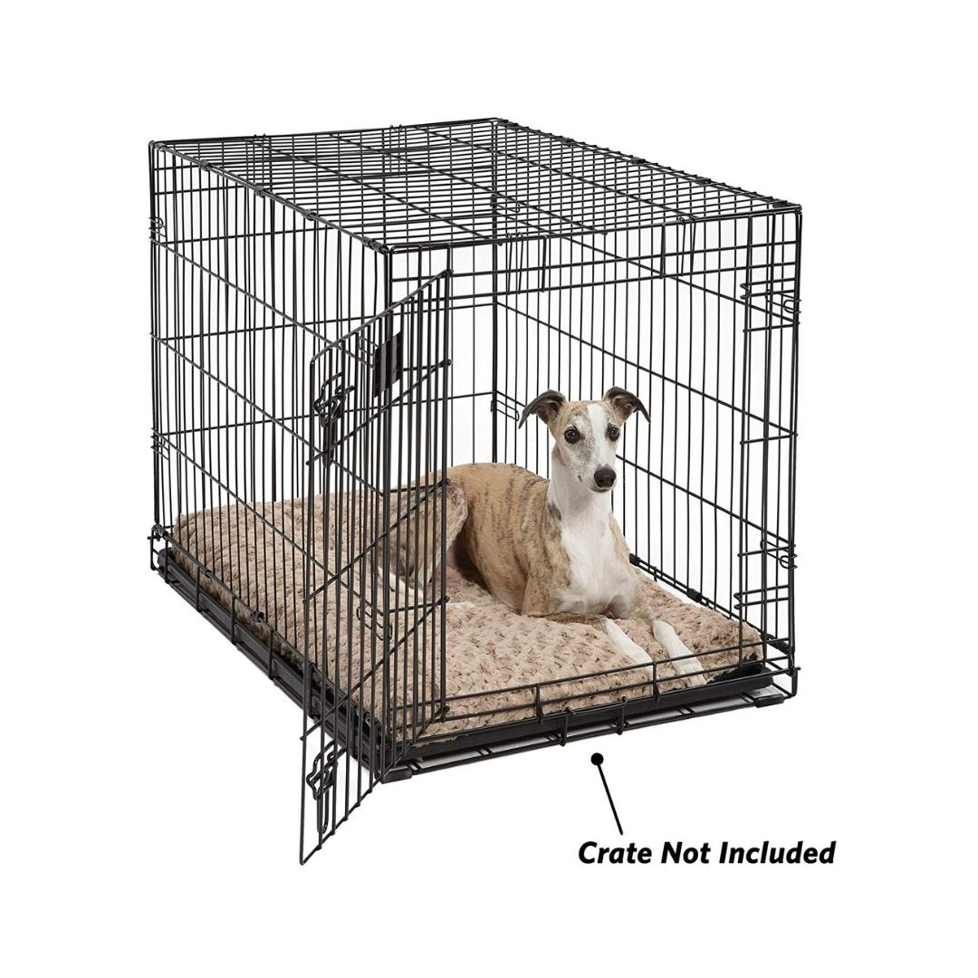 MidWest Quiet Time Deluxe Ombre Swirl Taupe to Mocha Pet Bed Petz.ae Dubai