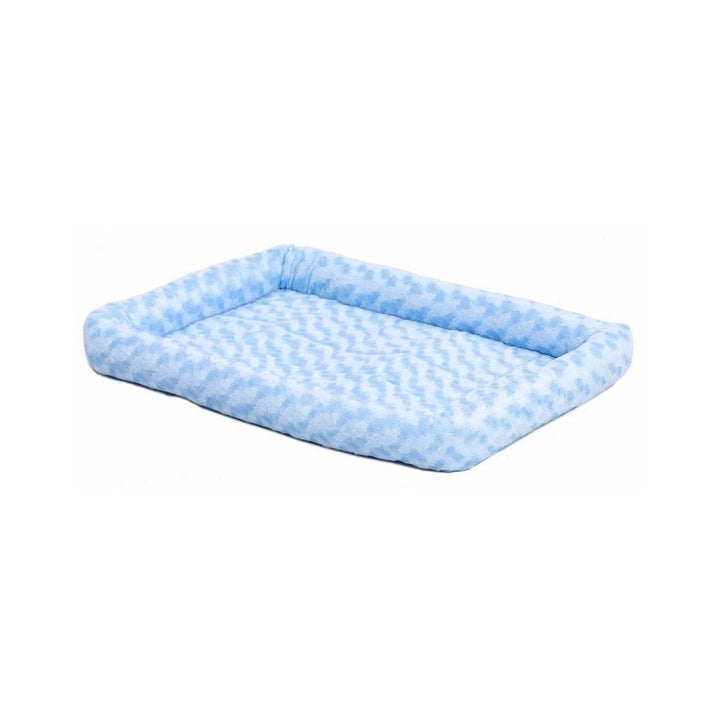 MidWest Quiet Time Deluxe Powder Blue Bolster Bed Petz.ae