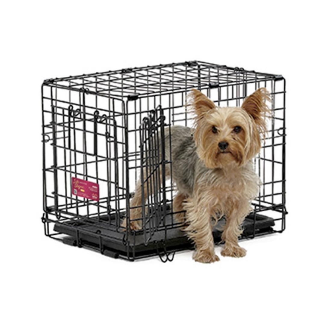 Size 18 MidWest Dog Crate Life Stages Double Door Petz.ae