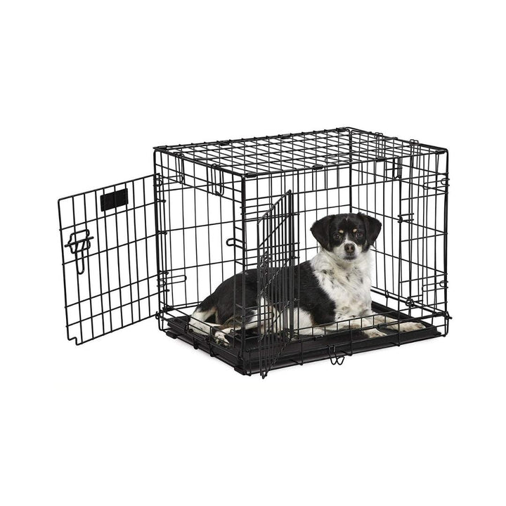 Size 24 MidWest Dog Crate Life Stages Double Door Petz.ae